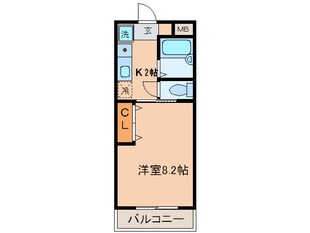 清水朝日マンションの物件間取画像